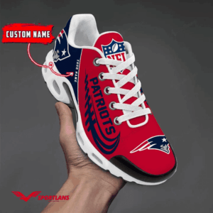 New England Patriots Personalized Shoes Air Cushion Sneakers Dttns