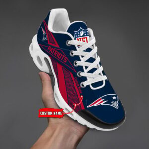 New England Patriots Premium Air Max Plus Sport Sneakers For Fan Gifts