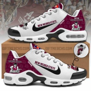 New Mexico State Shoes 2025 Version Custom Name, Shoes For Sport Fan, Sport Gifts Ph270