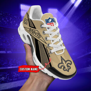 New Orleans Saints Custom Name Air Max Shoes Air Cushion Sneakers
