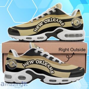 New Orleans Saints Football Team Logo Colors Waves Air Max Shoes Air Cushion Sneakers
