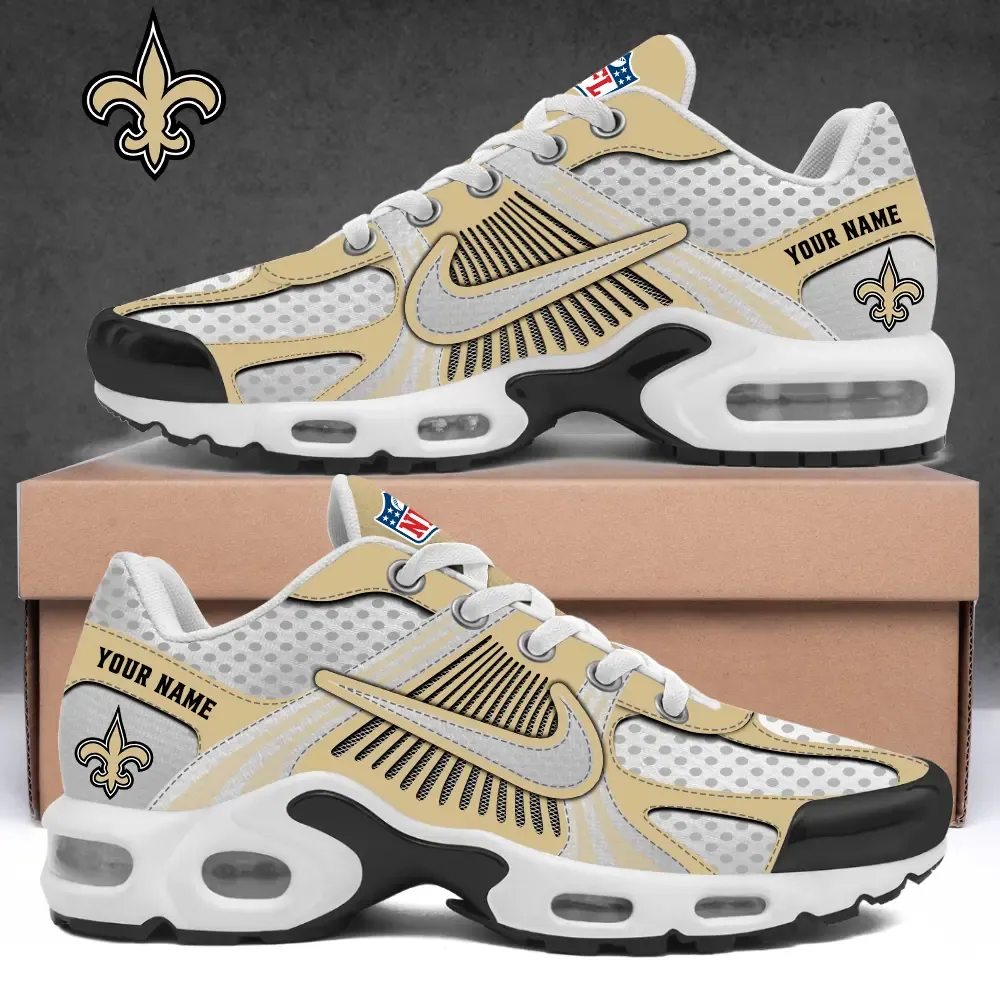 New Orleans Saints New Air Max Plus Shoes Air Cushion Sneaker 871po-4992 1 New Orleans Saints New Air Max Plus Shoes Air Cushion Sneaker 871po-4992