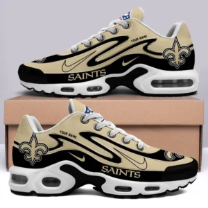 New Orleans Saints Personalized Name Team Mix Colors V1 Air Max Shoes Air Cushion Sneakers