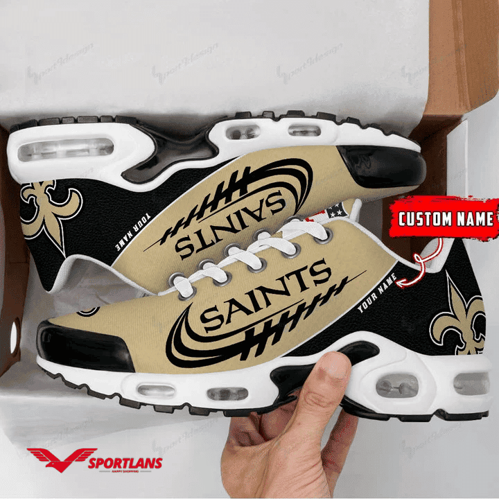 New Orleans Saints Personalized Shoes Air Cushion Sneakers Dttns 1 New Orleans Saints Personalized Shoes Air Cushion Sneakers Dttns