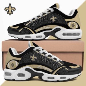 New Orleans Saints Team Shoes 2025 Version Custom Name 889