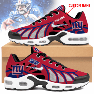 New York Giants Personalized Air Max Shoes 050625