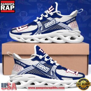 New York Giants Personalized Clunky Sneaker Max Soul Shoes