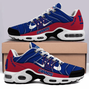 New York Giants Personalized Name Team Mix Colors V4 Shoes Air Cushion Sneakers