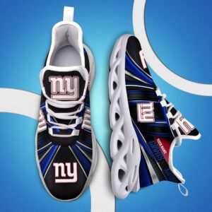 New York Giants White C Sneakers 2025 Version Personalized Your Name, Sport Team Sneakers, Sport Gifts Ph892