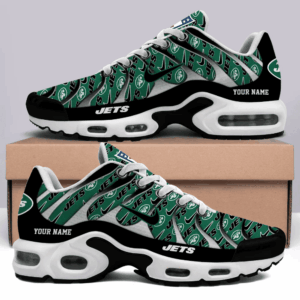 New York Jets Personalized Name Team Mix Colors V5 Shoes Air Cushion Sneakers