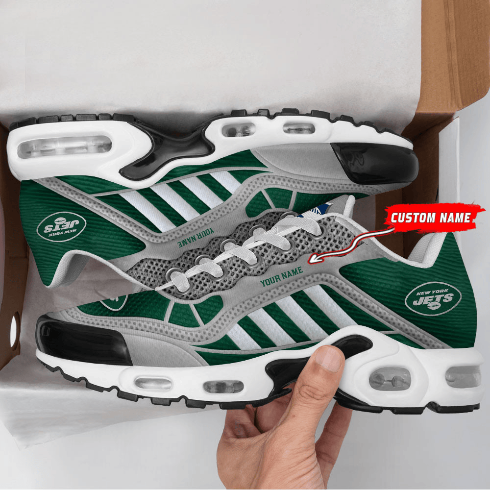 New York Jets Personalized Air Max Shoes Air Cushion Sneakers 1 New York Jets Personalized Air Max Shoes Air Cushion Sneakers