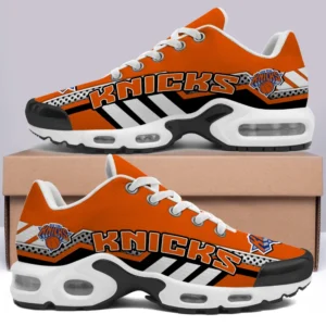 New York Knicks Personalized Name Team Mix Colors Sport Team Air Max Shoes Air Cushion Sneakers 253wq-3452