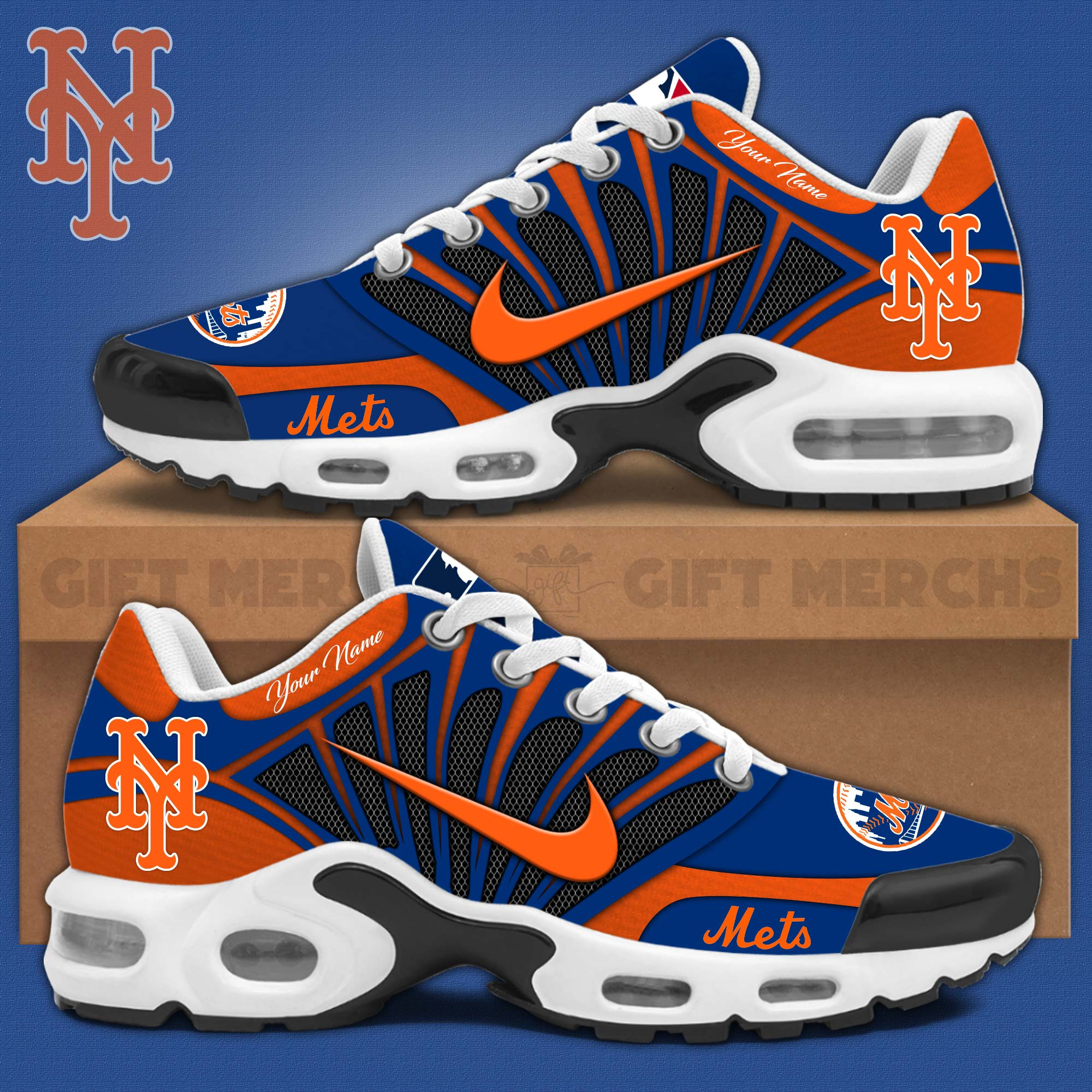 New York Mets Air Max Plus Shoes Sneakers For Men And Women 1 New York Mets Air Max Plus Shoes Sneakers For Men And Women