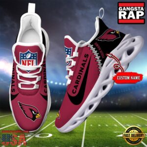 Personalized National Football League Arizona Cardinals Name Air Max Shoes Air Cushion Sneakers