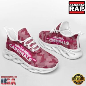 National Football League Arizona Cardinals Knitted Camouflage Sport Team Air Max Shoes Air Cushion Sneakers