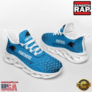 National Football League Carolina Panthers Electrical Circuit Sport Team Air Max Shoes Air Cushion Sneakers