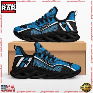 National Football League Carolina Panthers Jumpstart Air Max Shoes Air Cushion Sneakers Running Sneakers