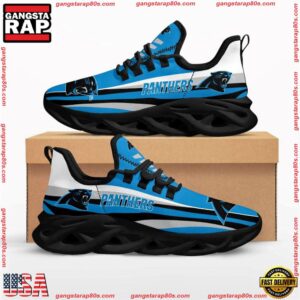 National Football League Carolina Panthers Max Soul Running Shoes