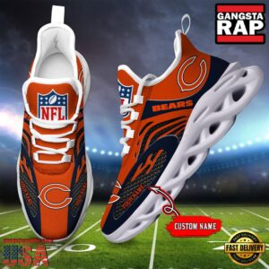 Personalized National Football League Chicago Bears Air Max Shoes Air Cushion Sneakers