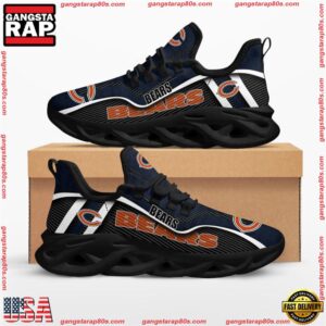 National Football League Chicago Bears Jumpstart Air Max Shoes Air Cushion Sneakers Running Sneakers