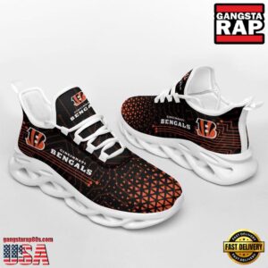 National Football League Cincinnati Bengals Electrical Circuit Sport Team Air Max Shoes Air Cushion Sneakers