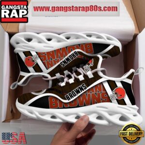 National Football League Cleveland Browns Unique Air Max Shoes Air Cushion Sneakers