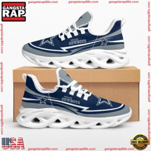 National Football League Dallas Cowboys Are Coming Curves Air Max Shoes Air Cushion Sneakers