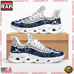 National Football League Dallas Cowboys Mickey Mouse Air Max Shoes Air Cushion Sneakers