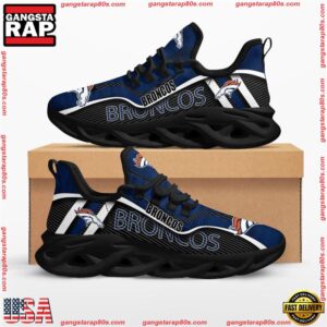 National Football League Denver Broncos Jumpstart Air Max Shoes Air Cushion Sneakers Running Sneakers