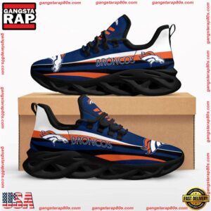 National Football League Denver Broncos Max Soul Running Shoes