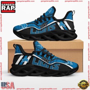 National Football League Detroit Lions Jumpstart Air Max Shoes Air Cushion Sneakers Running Sneakers