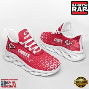 National Football League Kansas City Chiefs Electrical Circuit Sport Team Air Max Shoes Air Cushion Sneakers