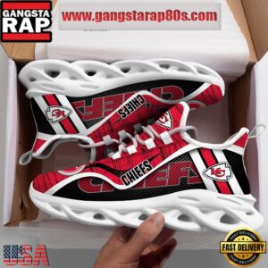 National Football League Kansas City Chiefs Unique Air Max Shoes Air Cushion Sneakers