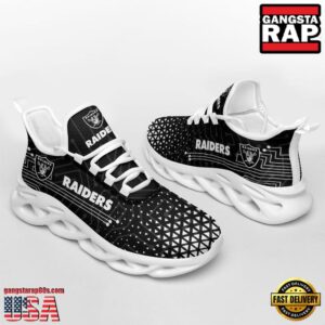 National Football League Las Vegas Raiders Electrical Circuit Sport Team Air Max Shoes Air Cushion Sneakers