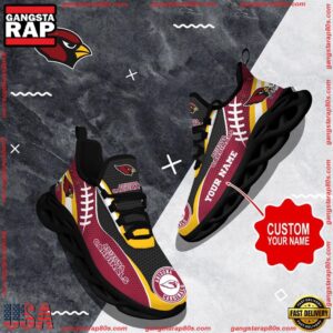 National Football League Custom Name Arizona Cardinals Shoes Sport Loves Air Max Shoes Air Cushion Sneakers