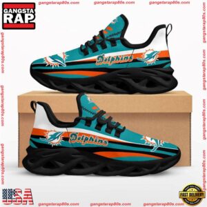 National Football League Miami Dolphins Max Soul Running Shoes