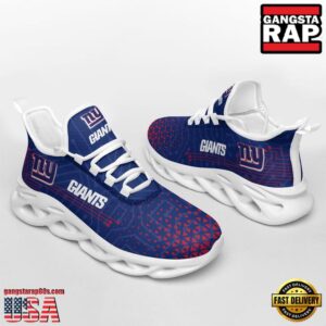 National Football League New York Giants Electrical Circuit Sport Team Air Max Shoes Air Cushion Sneakers