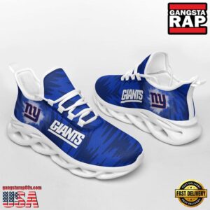 National Football League New York Giants Zebra Sport Team Air Max Shoes Air Cushion Sneakers