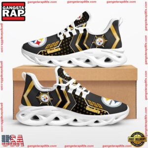 National Football League Pittsburgh Steelers Pro Standard Air Max Shoes Air Cushion Sneakers