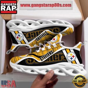 National Football League Pittsburgh Steelers Unique Air Max Shoes Air Cushion Sneakers
