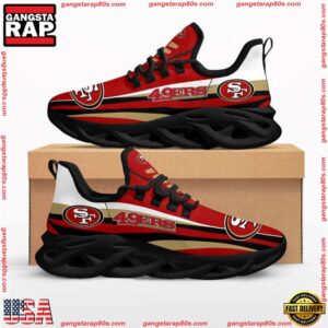National Football League San Francisco 49ers Max Soul Running Shoes