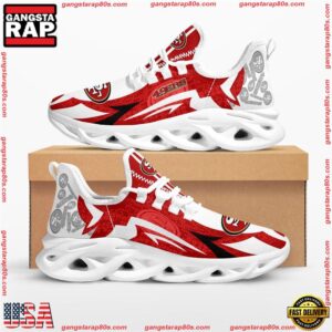National Football League San Francisco 49ers Symbol Geometric Pattern Air Max Shoes Air Cushion Sneakers
