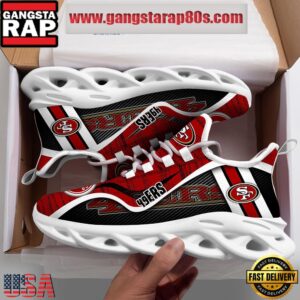 National Football League San Francisco 49ers Unique Air Max Shoes Air Cushion Sneakers