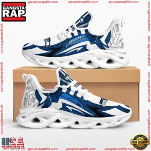 National Football League Seattle Seahawks Symbol Geometric Pattern Air Max Shoes Air Cushion Sneakers