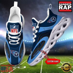 Personalized National Football League Tennessee Titans Air Max Shoes Air Cushion Sneakers