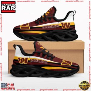 National Football League Washington Commanders Max Soul Running Shoes