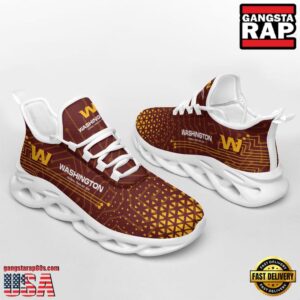 National Football League Washington Football Team Electrical Circuit Sport Team Air Max Shoes Air Cushion Sneakers