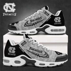 North Carolina Tar Heels Shoes 2025 Version Custom Name, Camouflage Shoes Ph585