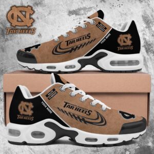 North Carolina Tar Heels Shoes 2025 Version Custom Name, Shoes For Football Fans, Fan Gifts Ph637
