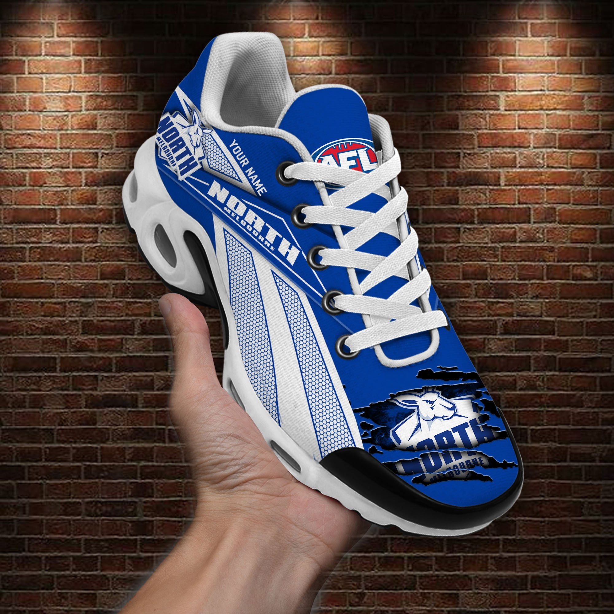 North Melbourne Football Club Air Max Plus Shoes Sneakers For Men And Women 1 North Melbourne Football Club Air Max Plus Shoes Sneakers For Men And Women